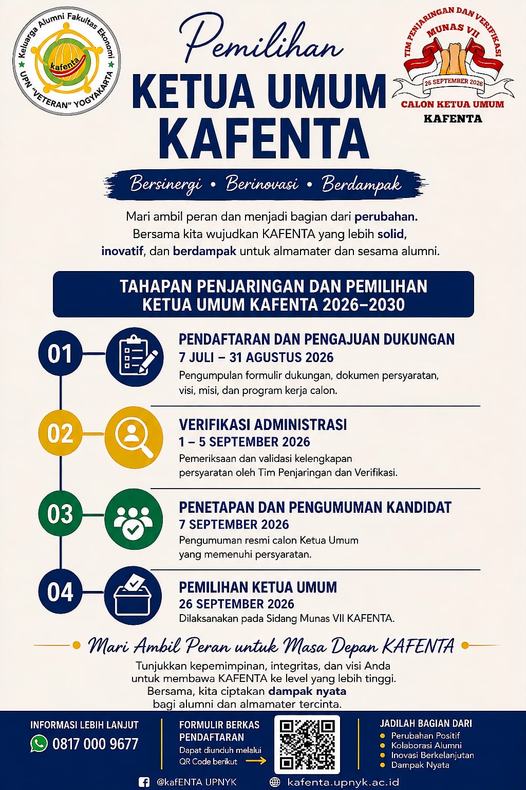 Nomination and Election Process for the KAFENTA Chairperson, 2026–2030 Term