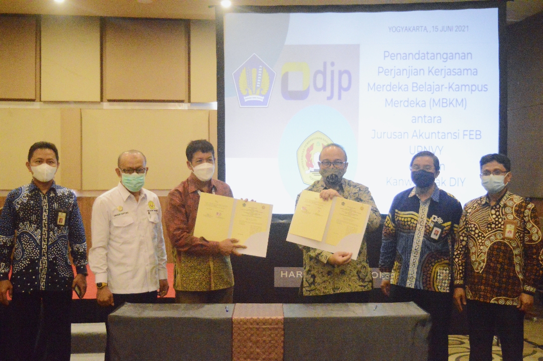 FEB UPNVY Sepakati Kerja sama dengan KPP se-DIY